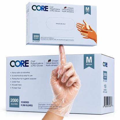 Core CPE Disposable Gloves: Practical Protection for Fast-Changing Tasks